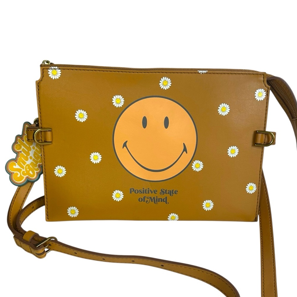 Fossil x Smiley Vegan Cactus Crossbody - Picture 2 of 10
